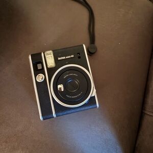 Fujifilm instax mini 40 Instant Camera - Black with Silver Accents